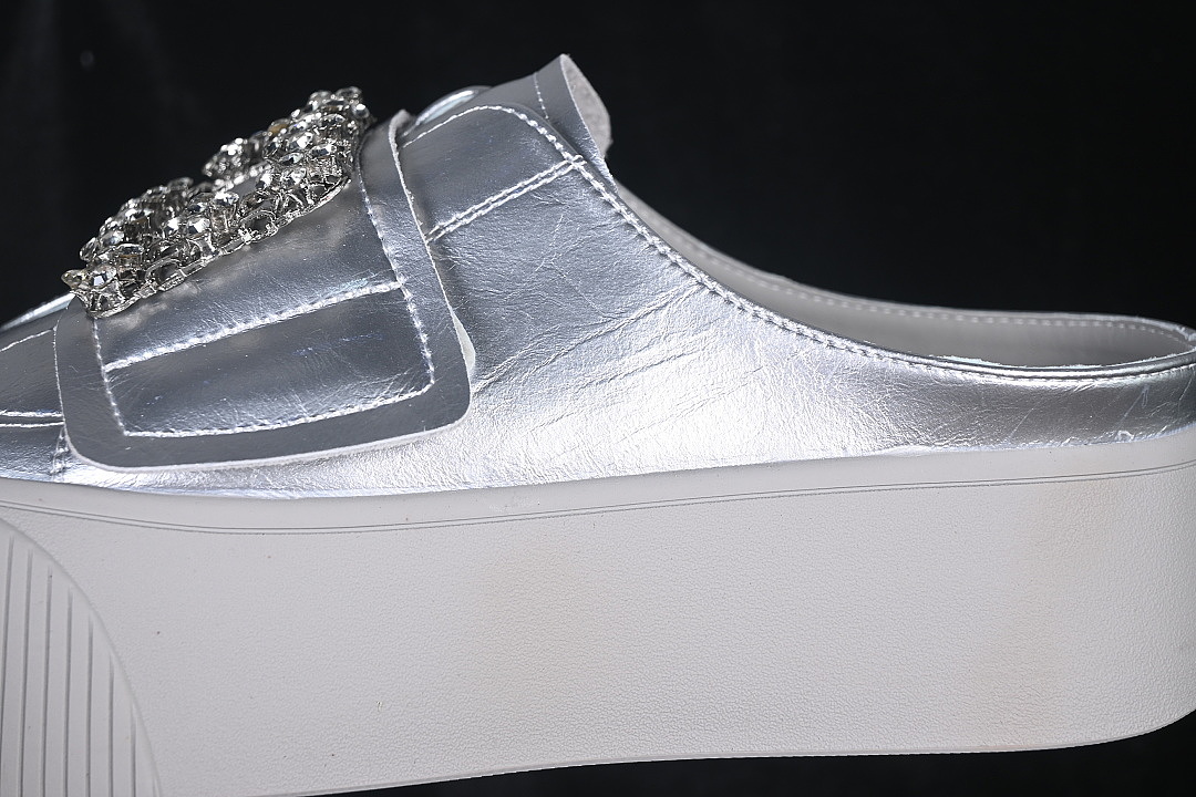 Unbranded [G26U4818B]-[LEISURE LIFESTYLE SHOES SILVER/SILVER/SILVER]-[WOMAN:35-39]-[MAN:40] - Image 7