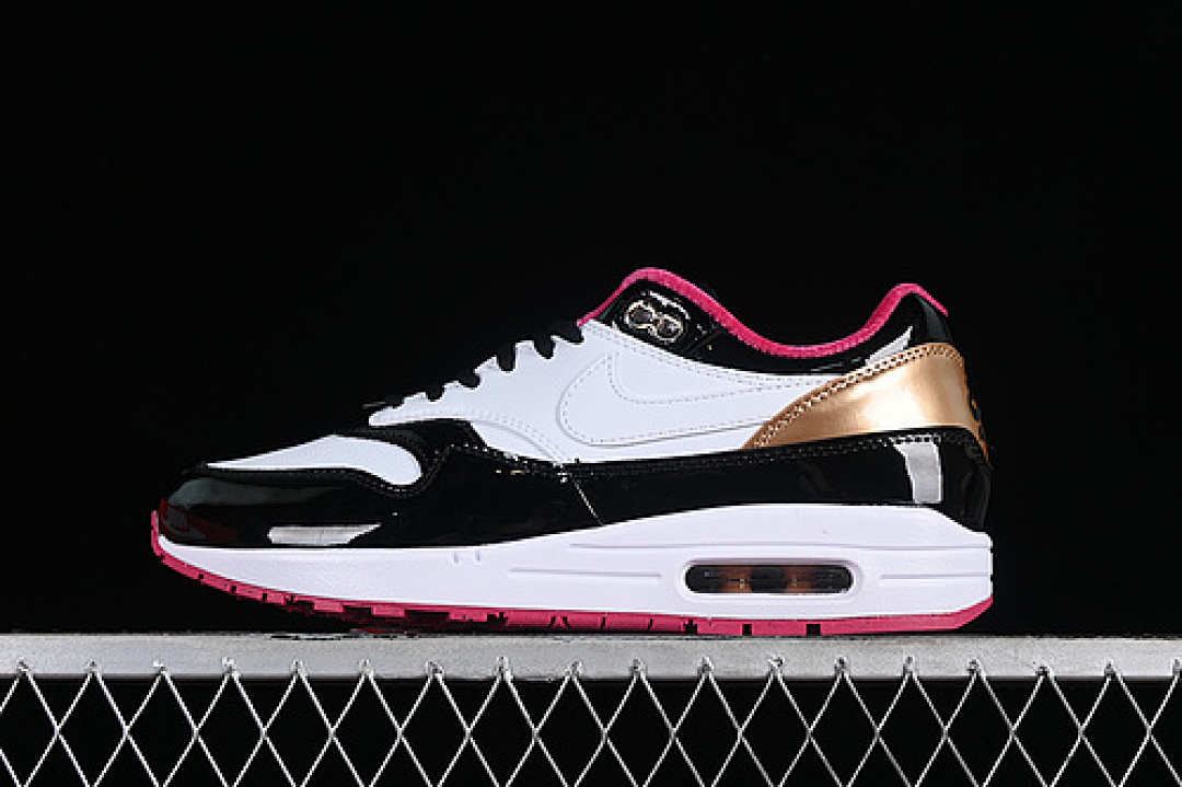Unbranded [HJ3966-110]-[AIR MAX 1 GRAND PIANO WHITE/WHITE-BLACK-METALLIC GOLD-PINK RISE]-[UNISEX:36-47.5], photo 1