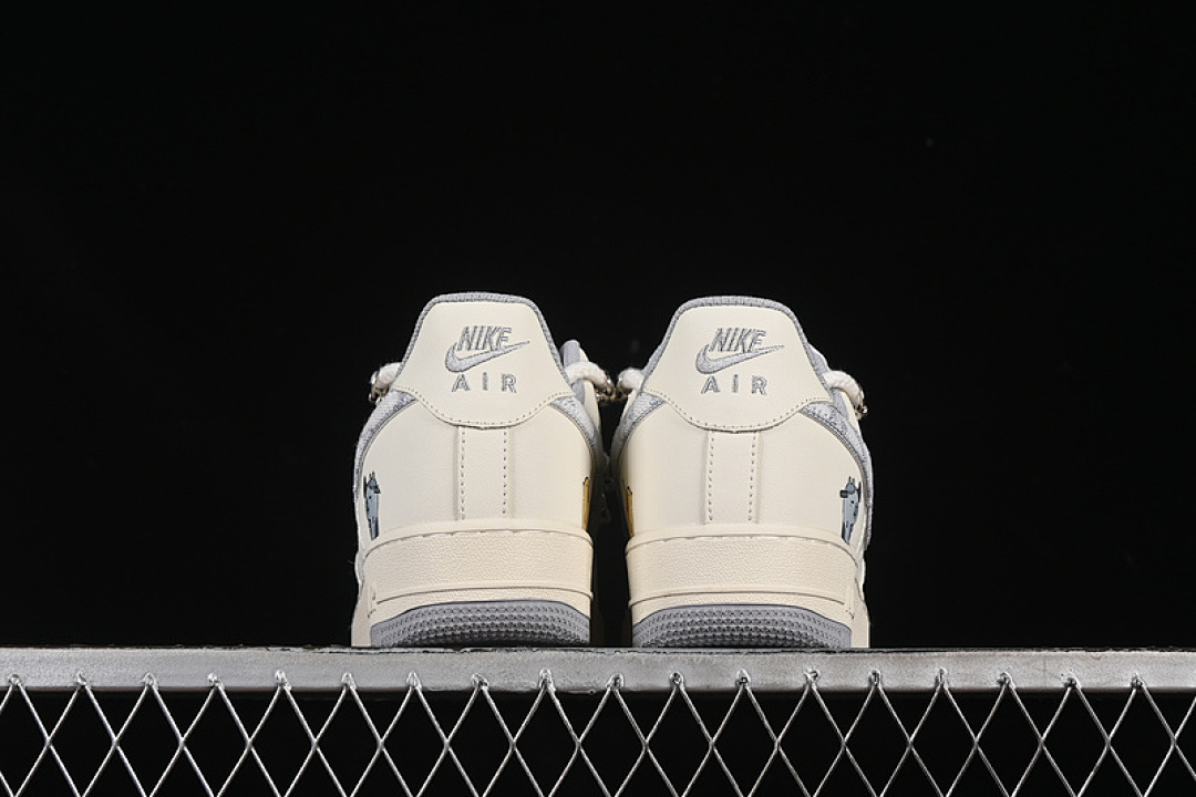 Nike [LV0506-220]-[AIR FORCE 1 07 LOW CAPYBARA FRANKENSTEIN BEIGE/GREY/WHITE]-[UNISEX:36-45] - Image 14