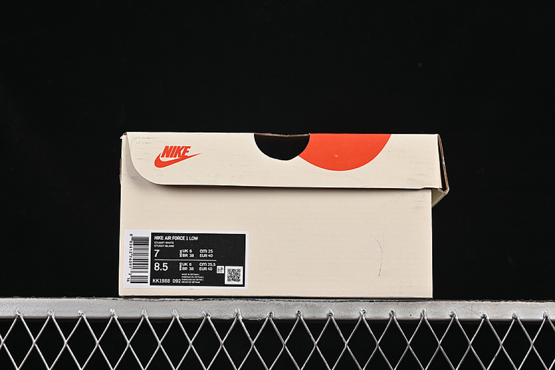 Nike [KK1988-092]-[AIR FORCE 1 07 LOW LV WHITE/BLUE]-[WOMAN:36-39]-[MAN:40-45] - Image 12