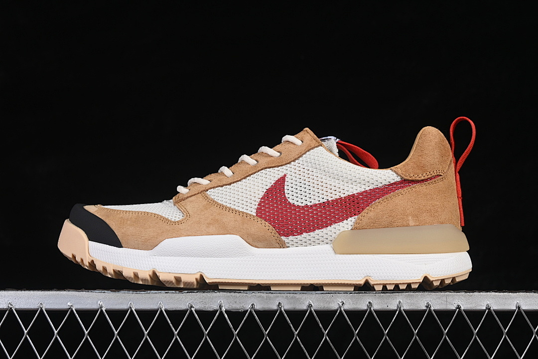 Unbranded [IF2885-100]-[CRAFT MARS YARD SHOE NATURAL/SPORT RED/MAPLE/SAIL]-[MAN:40-47.5], photo 1