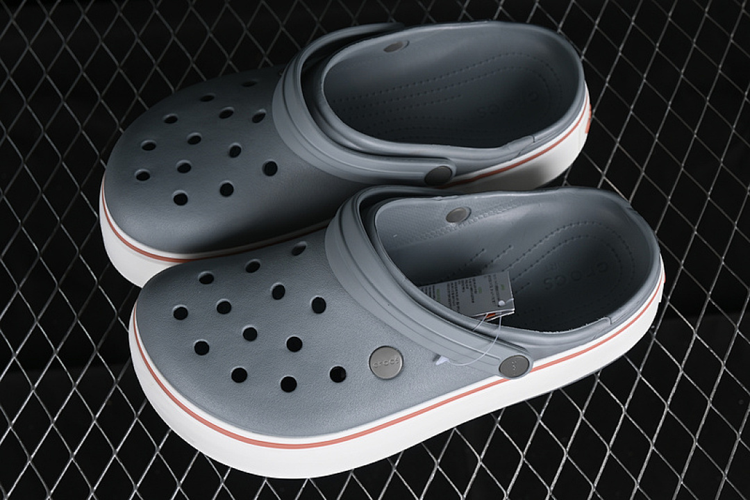 Crocs [CROCS CROCBAND PLATFORM RAINBOW WHITE/GREY]-[WOMAN:36-40] - Image 9