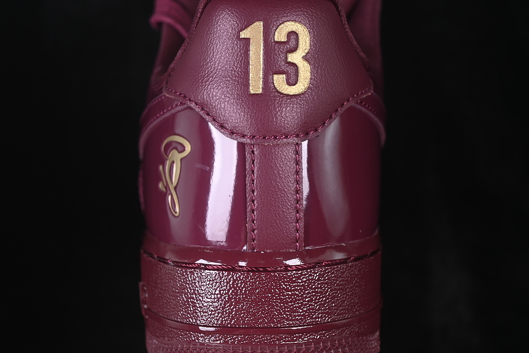 Unbranded [IO9970-638]-[AIR FORCE 1 LOW CASUAL SNEAKERS DARK BEETROOT/BEET]-[MAN:40-48.5] - Image 6