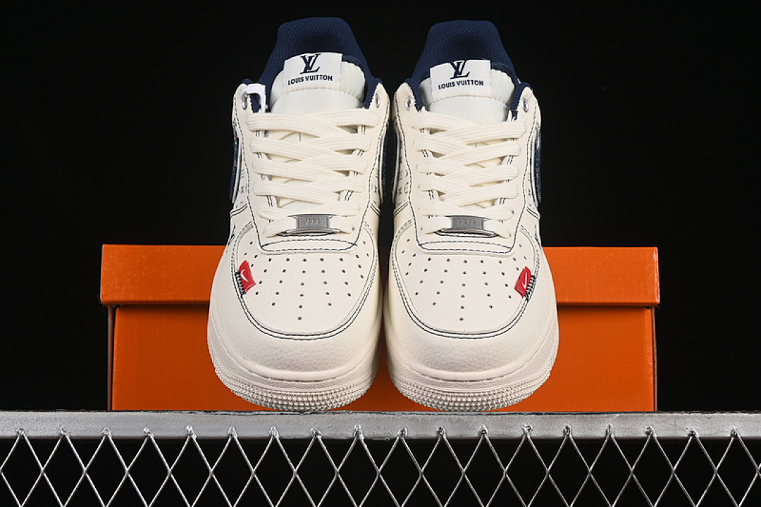 Nike [YX5066-342]-[AIR FORCE 1 07 LOW LV WHITE/BLUE]-[WOMAN:36-39]-[MAN:40-45] - Image 13