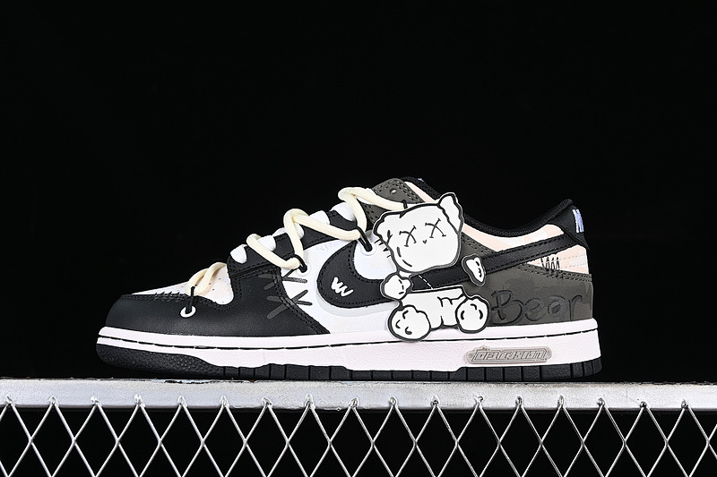 Nike DUNK LOW SB WHITE/BLACK · DD1391-100, photo 1