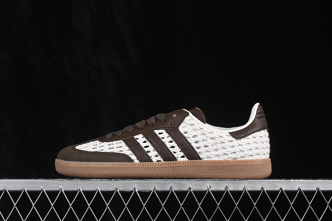 Adidas [IH9373]-[SAMBA OG CREAM WHITE/EARTH STRATA/GOLD METALLIC]-[WOMAN:35-39]-[MAN:40-45], photo 1