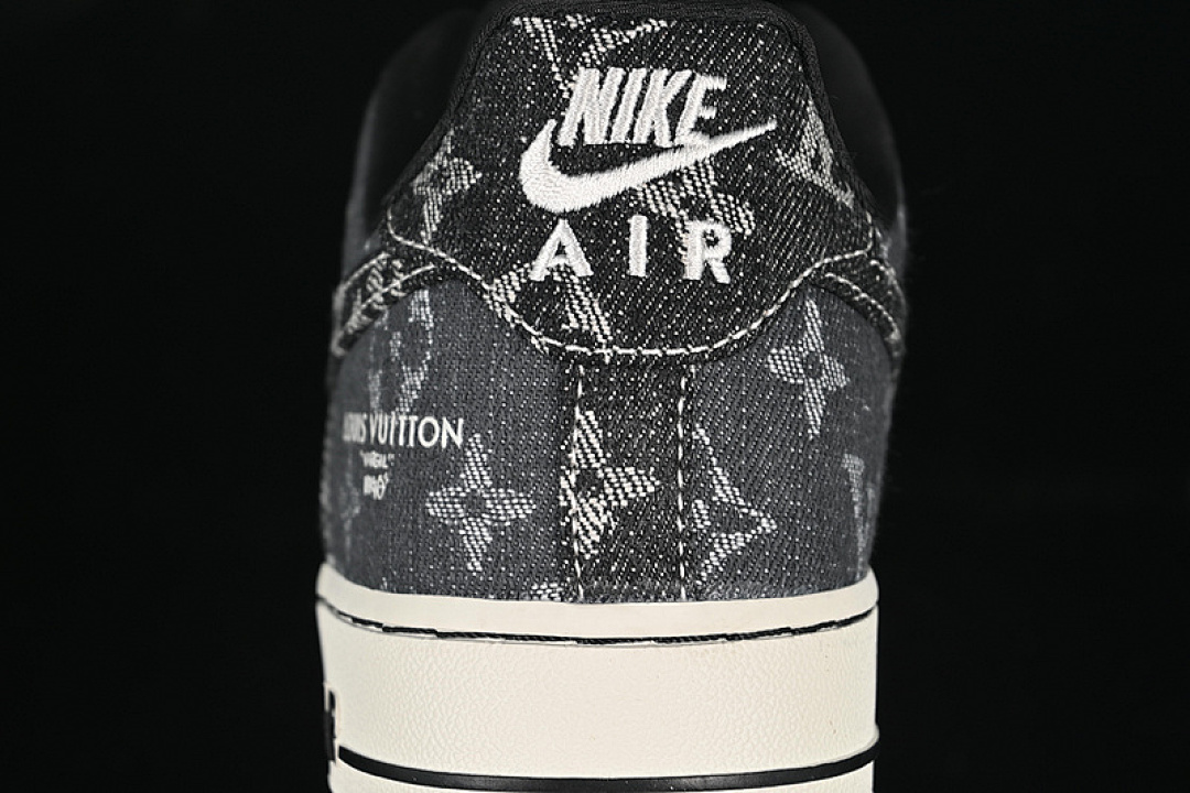 Nike [SC0601-550]-[AIR FORCE 1 07 LOW LV WHITE/BLACK/GREY]-[WOMAN:36-39]-[MAN:40-45] - Image 7