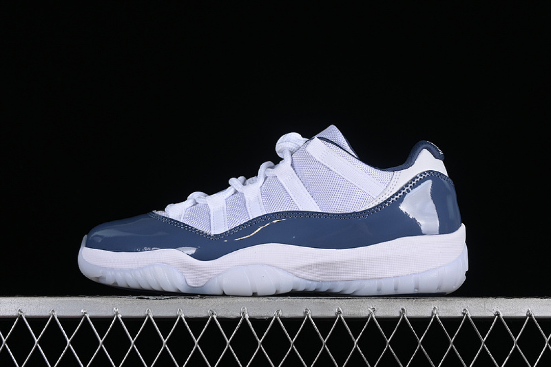 Jordan [FV5104-104]-[AIR JORDAN 11 LOW DIFFUSED BLUE WHITE/MIDNIGHT NAVY/DIFFUSED BLUE/FOOTBALL (GREY]), photo 1