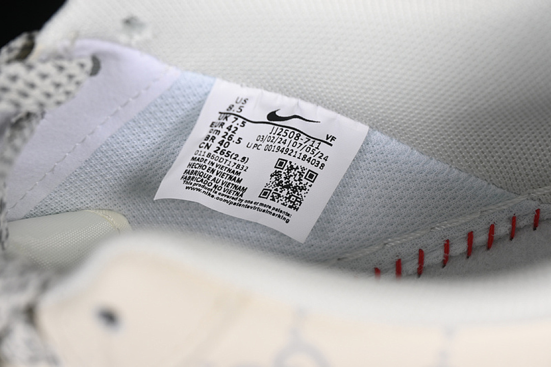 Nike [JJ2508-711]-[AIR FORCE 1 07 LOW WHITE/GREEN]-[WOMAN:36-39]-[MAN:40-45] - Image 6
