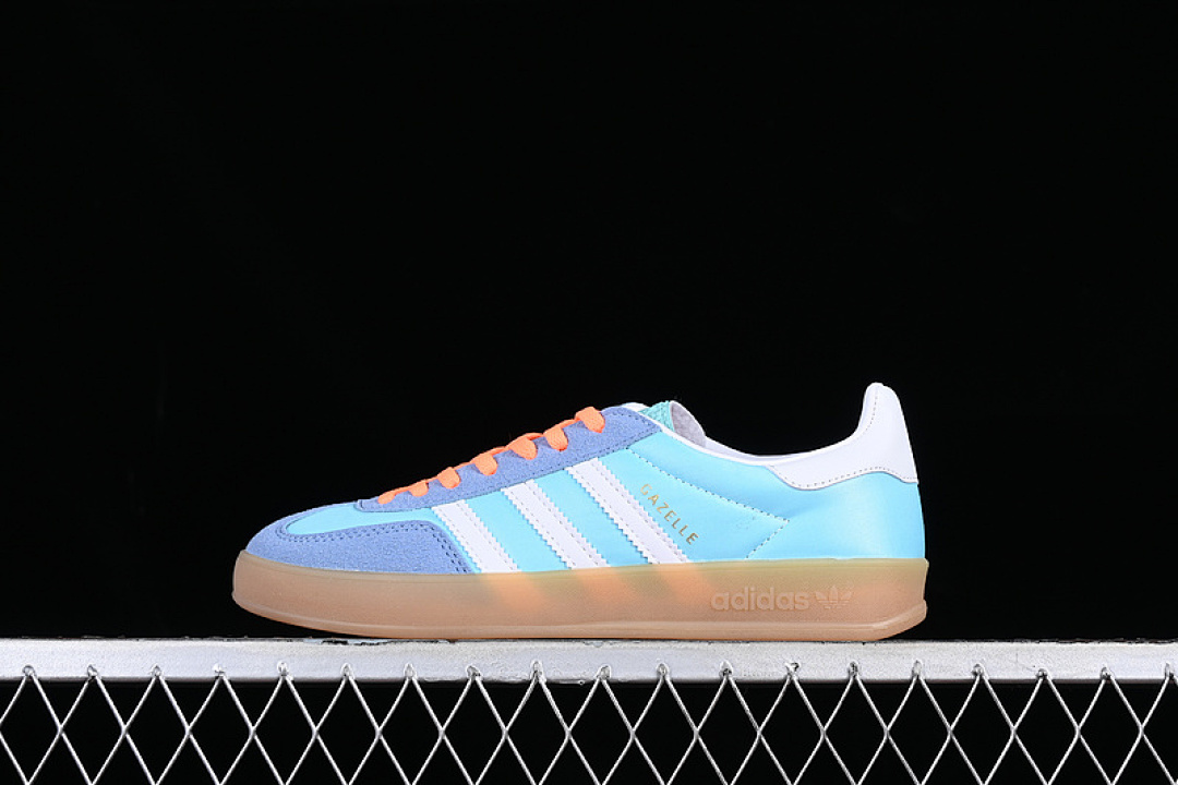 Adidas [HQ9017]-[ADIDAS ORIGINALS GAZELLE INDOOR BLUE/WHITE]-[WOMAN:36-39]-[MAN:40-45], photo 1