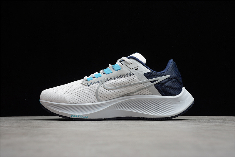 Nike Nike AIR ZOOM PEGASUS 38 WHITE/PURE PLATINUM/MIDNIGHT NAVY/WOLF GREY · CW7356-101, photo 1