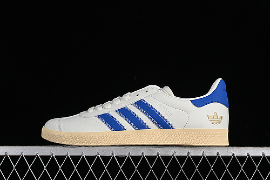 Unbranded [IF4599]-[ORIGINALS GAZELLE INDOOR IVORY/BLUEBIRD/GOLD METALLIC]-[WOMAN:36-39]-[MAN:40-45], photo 1