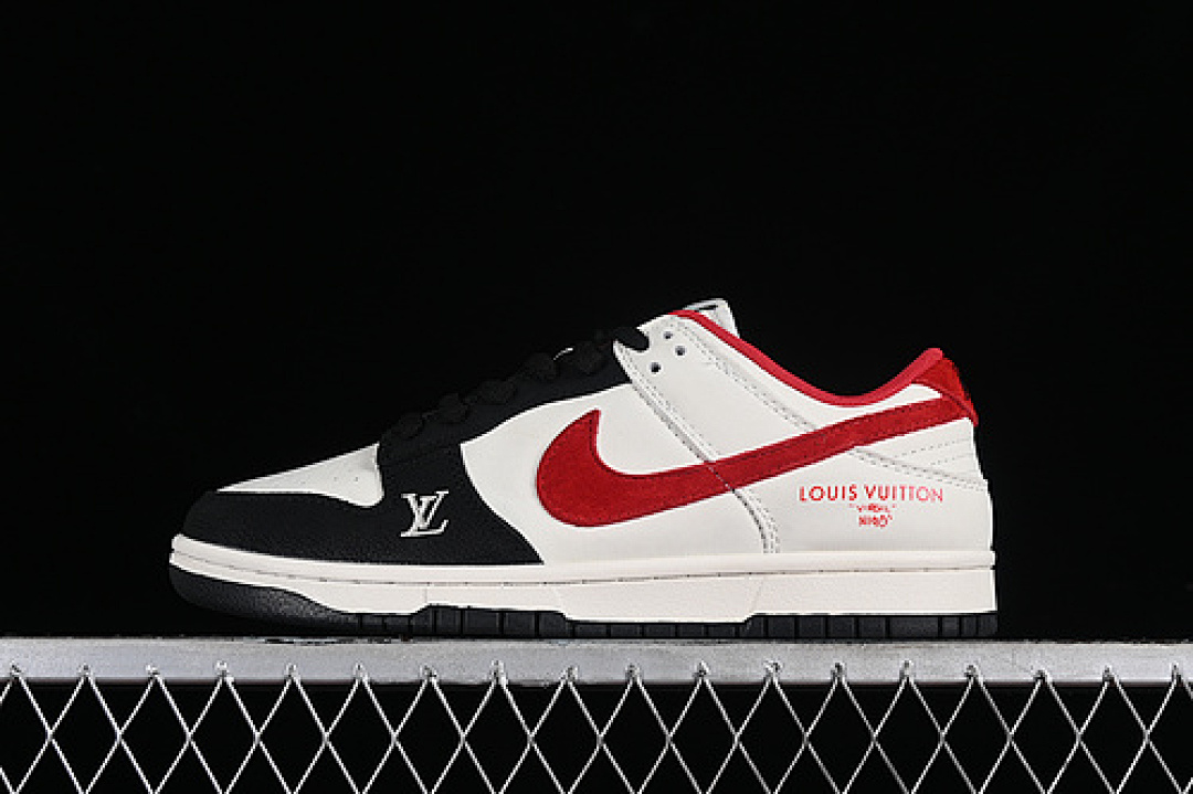Off-White [JH8035-931]-[SB DUNK LOW L*V OFF WHITE/BLACK/RED]-[WOMAN:36-39]-[MAN:40-45], photo 1