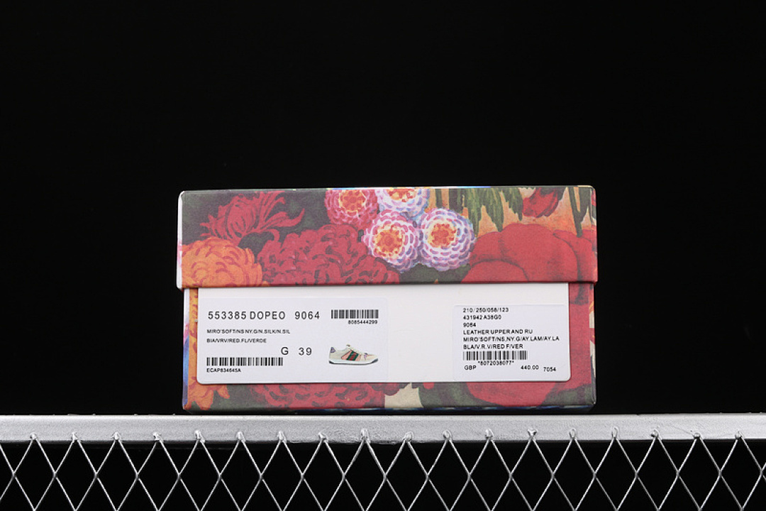Gucci [GU*CCI ACE EMBROIDERED LOW-TOP SNEAKER BEIGE/WHITE/GREEN-PINK]-[WOMAN:35-40] - Image 3