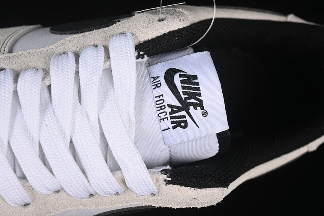 Nike [IB6388-100]-[AIR FORCE 1 07 LOW WHITE/BLACK/GREY]-[WOMAN:36-39]-[MAN:40-45] - Image 9