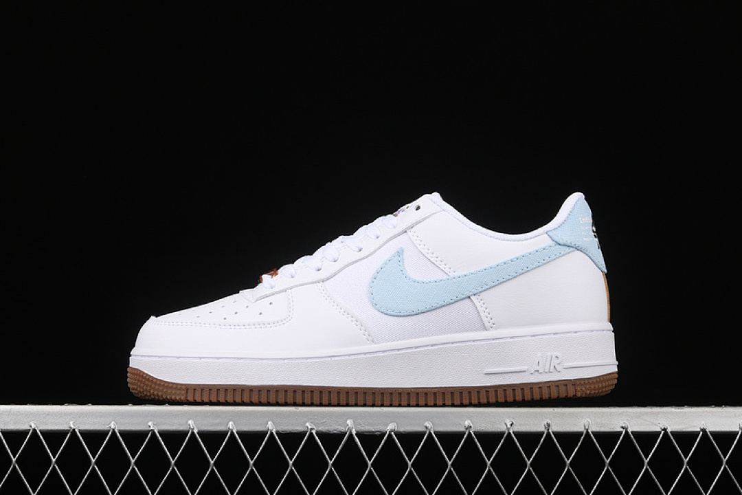 Nike Nike AIR FORCE 1 LOW 07 LV8 INDIGO WHITE/OBSIDIAN/WHITE/BLACK · CZ0338-100, photo 1