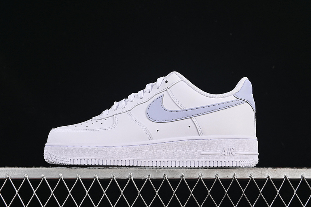 Nike Nike AIR FORCE 1 07 LOW WHITE/BLUE · FJ4146-117, photo 1
