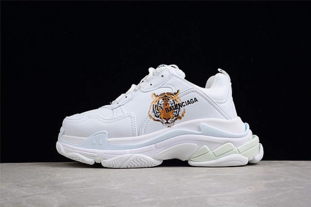 Unbranded [GU*CCI X BA*LEN*CIAGA TRIPLE S SNEAKERS WHITE/BLACK/WHITE]-[WOMAN:35-39]-[MAN:40-46], photo 1