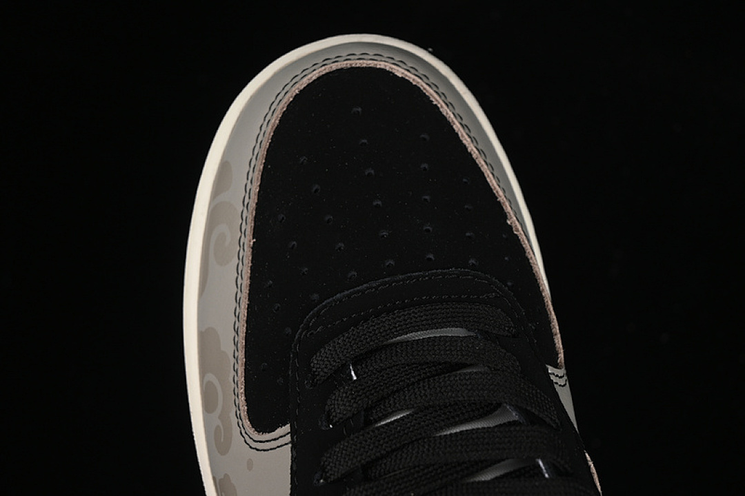 Nike [KK1988-074]-[AIR FORCE 1 07 LOW WHITE/GREY/BLACK/GREEN]-[WOMAN:36-39]-[MAN:40-45] - Image 10