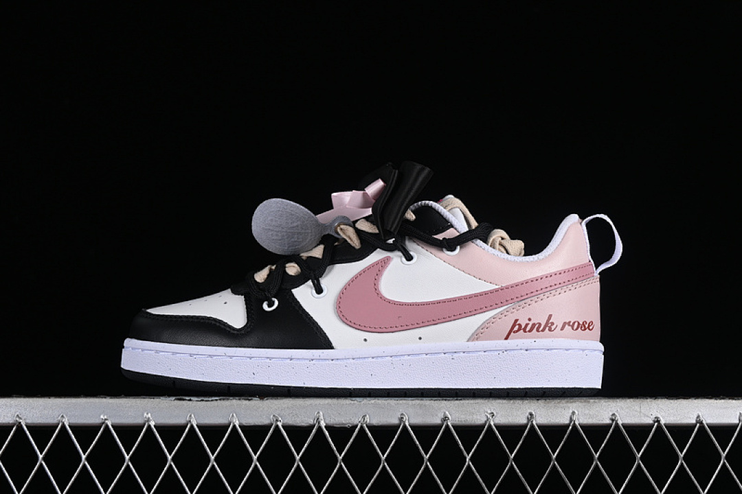 Unbranded [DV5456-108]-[COURT BOROUGH LOW RECRAFT GS WHITE/FIERCE PINK/LIGHT ULTRAMARINE/DARK OBSIDIAN], photo 1