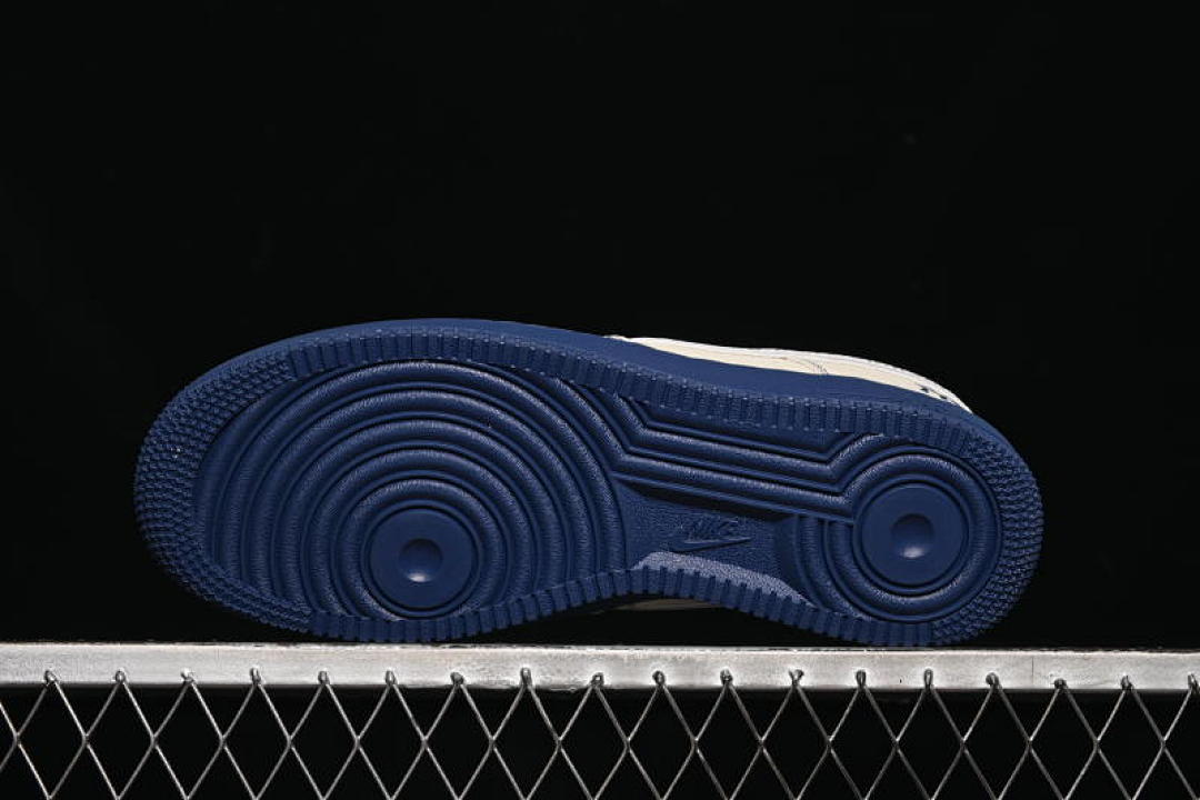 Nike [KJ1688-010]-[AIR FORCE 1 07 LOW MLB BEIGE/BLUE]-[WOMAN:36-39]-[MAN:40-45] - Image 15