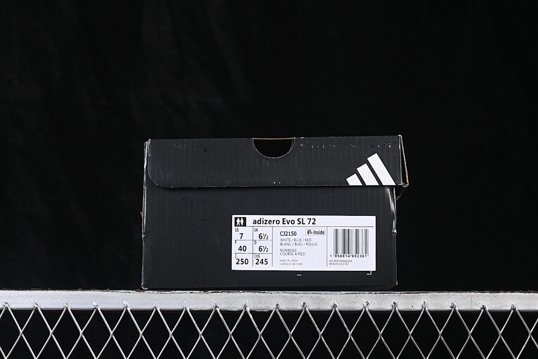 Adidas [CJ2150]-[ADIZERO EVO SL 72 RUNNING SHOES GREY/WHITE/NAVY BLUE]-[WOMAN:36-39]-[MAN:40-45] - Image 12