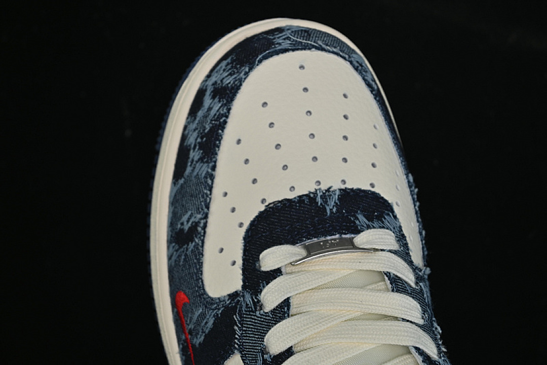Nike [XS1958-579]-[AIR FORCE 1 07 LOW RED/WHITE/BLUE]-[WOMAN:36-39]-[MAN:40-45] - Image 10