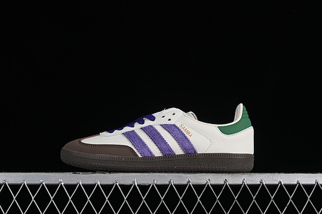 Adidas [ID8349]-[ORIGINALS SAMBA OG WHITE/GREY/BROWN/PURPLE/GREEN]-[WOMAN:35-39]-[MAN:40-45], photo 1