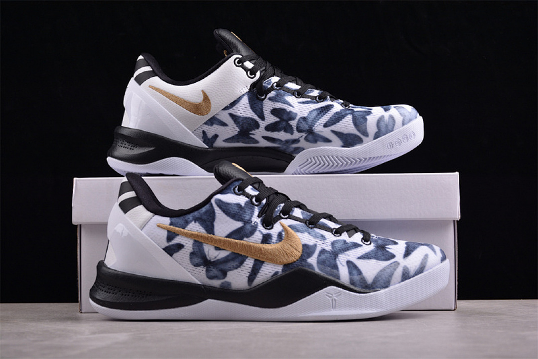 Nike [FV6325-100]-[KOBE 8 PROTRO MAMBACITA WHITE/METALLIC GOLD/BLACK]-[MAN:40-48.5] - Image 2