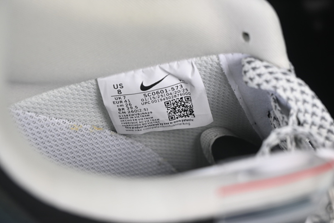 Nike [SC0601-573]-[AIR FORCE 1 07 LOW LV WHITE/BLACK]-[WOMAN:36-39]-[MAN:40-45] - Image 6