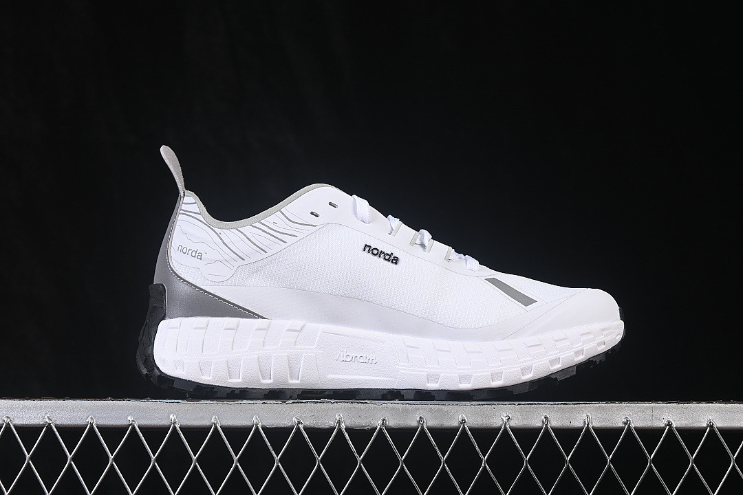 Norda [LEISURE RUNNING SHOES WHITE/ORANGE/GREY/WHITE]-[WOMAN:36-39]-[MAN:40-45] - Image 17