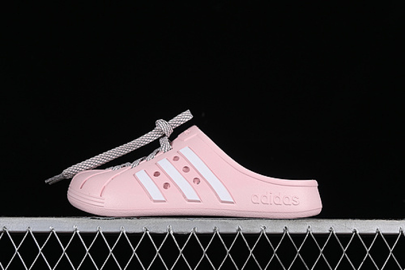 Adidas Adidas ADILETTE CLOGS WHITE/PINK · GZ5888, photo 1