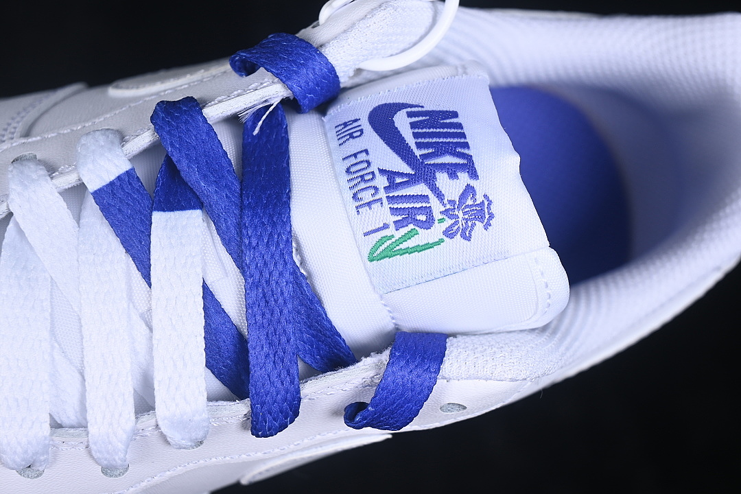 Nike [IF0498-101]-[AIR FORCE 1 LOW 07 SE WHITE/VIOLET/STADIUM GREEN]-[WOMAN:36-39]-[MAN:40-45] - Image 9