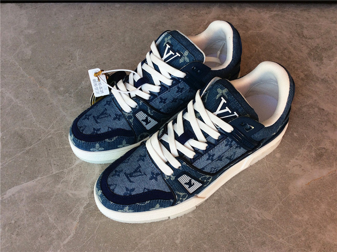 Louis Vuitton [60PIOM52]-[L*V NAVY BLUE/WHITE]-[MAN:39-45] - Image 16