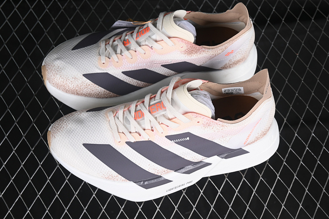 Adidas [JR6367]-[ADIZERO ADIOS 4 M GREY TWO/LUCID RED/GREY]-[WOMAN:36-39]-[MAN:40-45] - Image 11