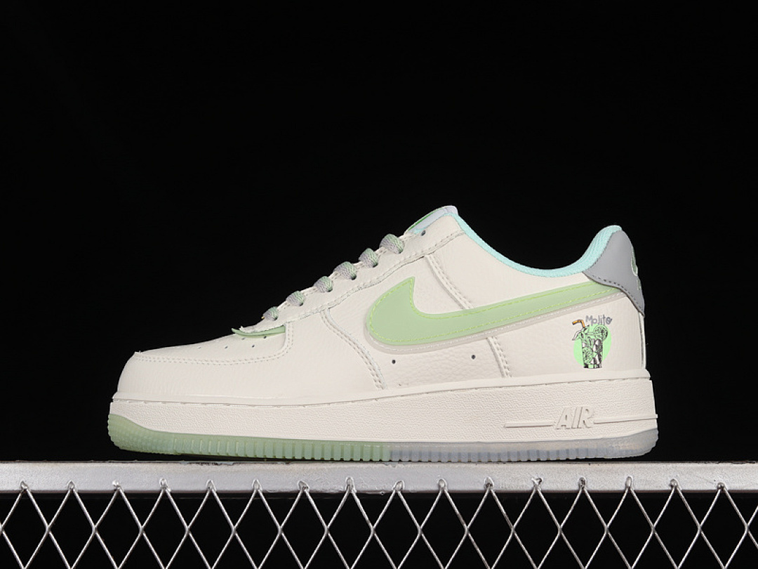 Nike Nike AIR FORCE 1 LOW LV8 DOUBLE SWOOSH WHITE/BLUE/GREEN · CW1574-802, photo 1
