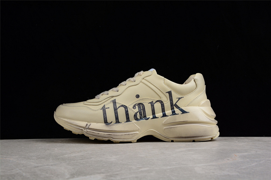 On Running [GU*CCI RHYTON VINTAGE TRAINER SNEAKER BEIGE/BLACK/WHITE]-[WOMAN:35-39]-[MAN:40-44] - Image 17