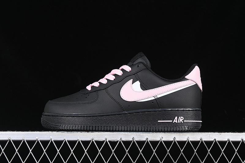 Nike Nike AIR FORCE 1 07 LOW WHITE/BLACK/PINK · CW2288-028, photo 1