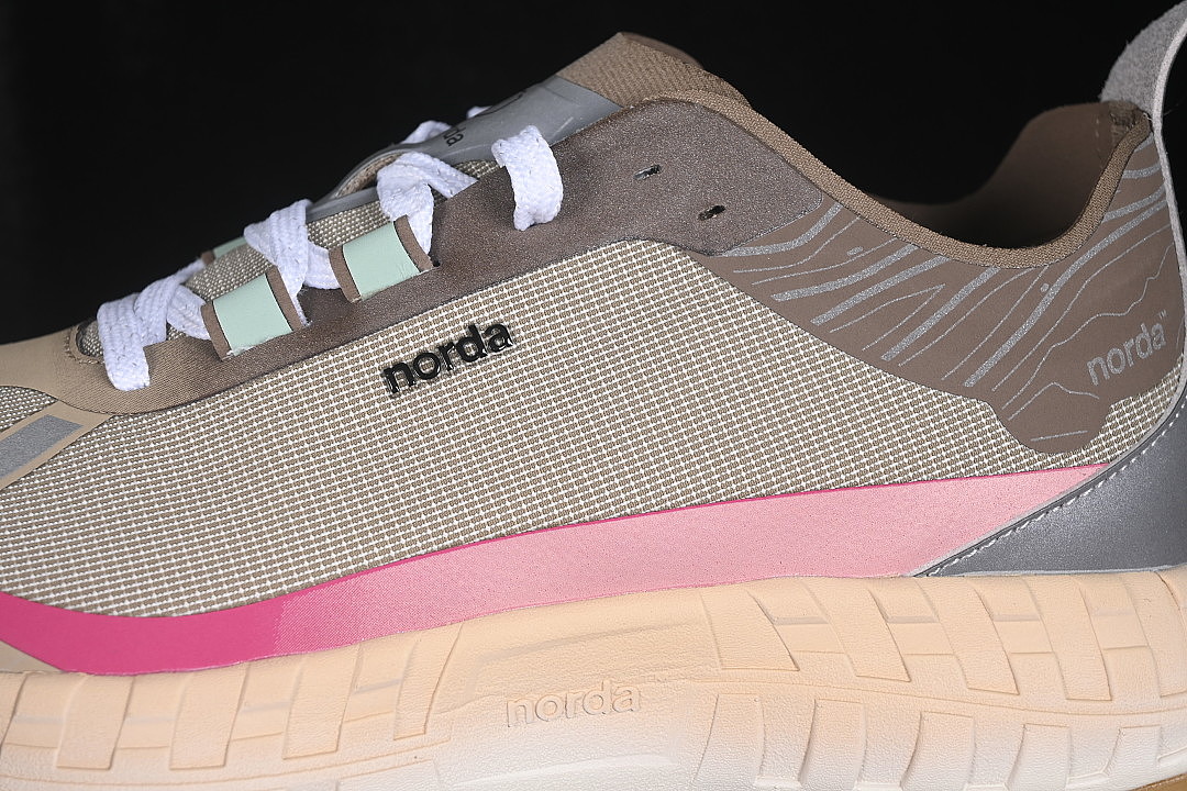 Norda [001 DYNEEMA COMFORTABLE ANTI SLIP CASUAL RUNNING SHOES BROWN/PINK]-[WOMAN:36-39]-[MAN:40-45] - Image 8