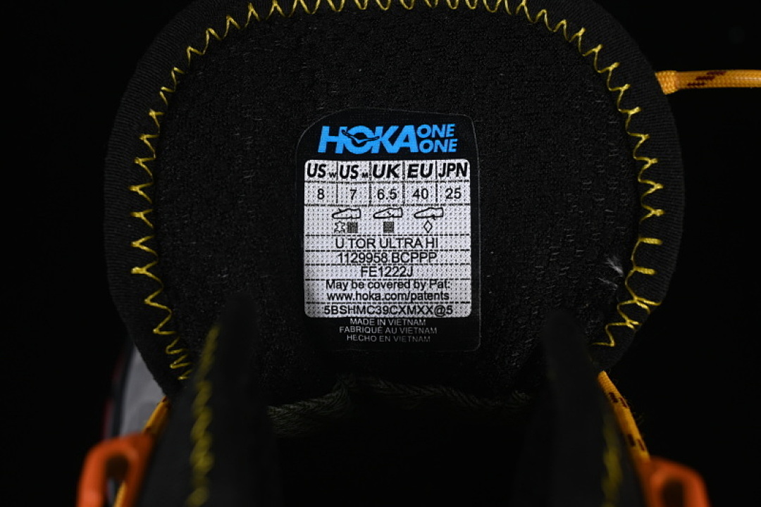 Hoka [1129958]-[ONE ONE TOR ULTRA HI CLIMBING BOOT ORANGE/BLACK/GREY/RED]-[WOMAN:39]-[MAN:40-46] - Image 5