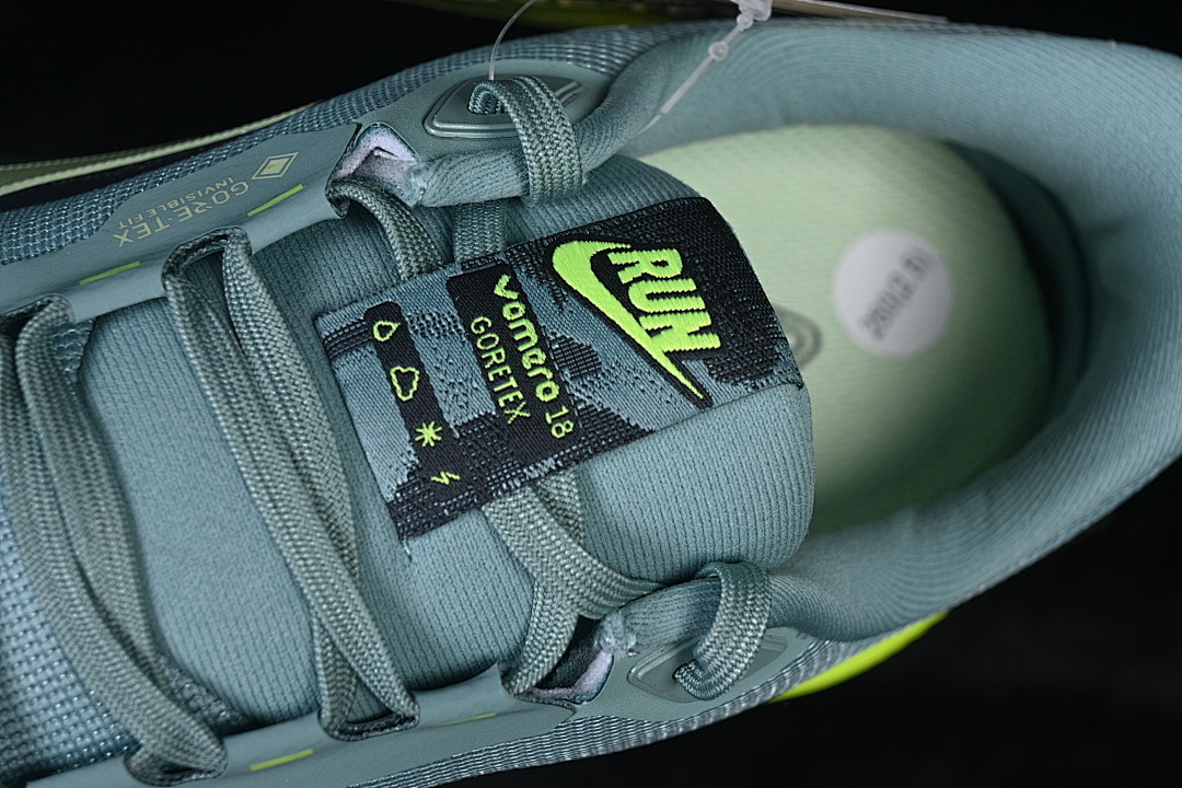 Nike [HQ7001-300]-[VOMERO 18 GORE-TEX SEAWEED/CANNON/VOLT/BARELY VOLT]-[WOMAN:36-39]-[MAN:40-46] - Image 9