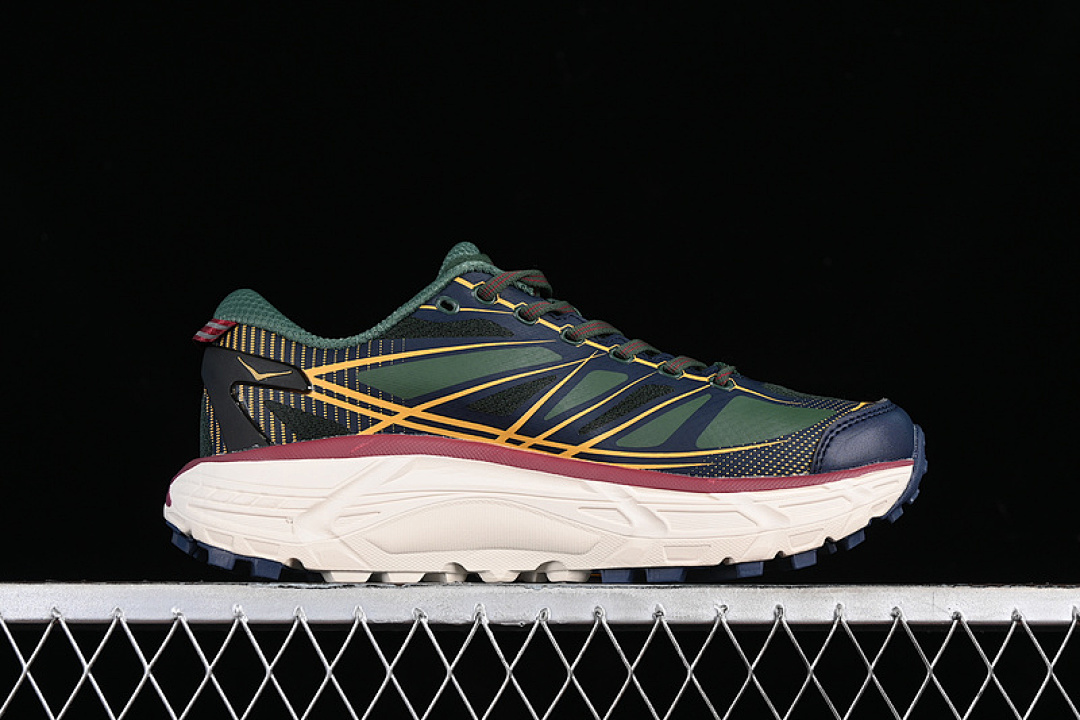 Hoka [1126851 FEPR]-[HOKA MAFATE SPEED 2 WHITE/GREEN/BLACK/YELLOW]-[WOMAN:36-39]-[MAN:40-45] - Image 16