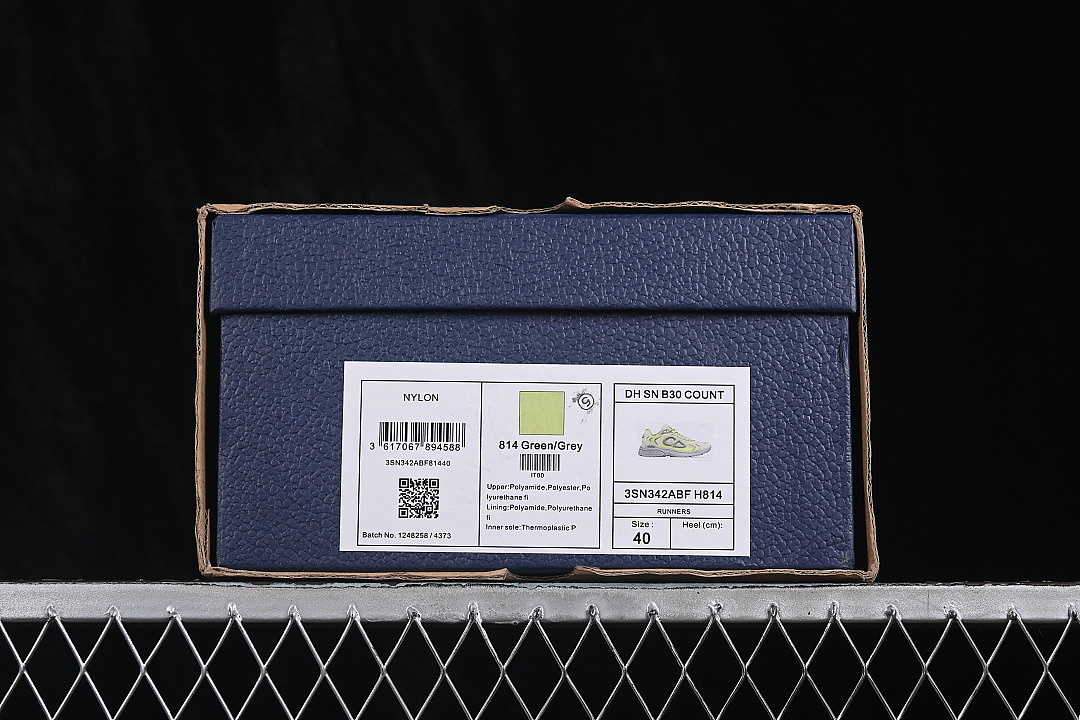 Dior [3SN342ABFH814]-[LOW-TOP CASUAL LIFESTYLE SHOES GREY/GREEN]-[WOMAN:38-39]-[MAN:40-47] - Image 11