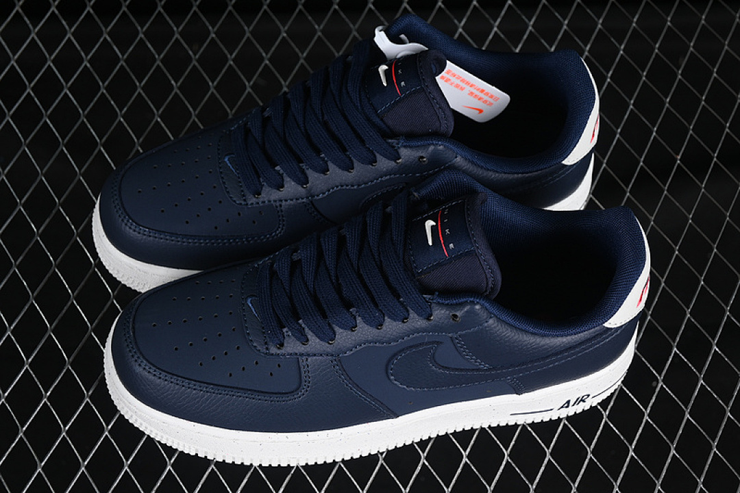 Nike [DZ2708-100]-[AIR FORCE 1 07 LOW LIGHT OREWOOD BROWN/OBSIDIAN/SAIL/SIREN RED]-[UNISEX:36-45] - Image 10