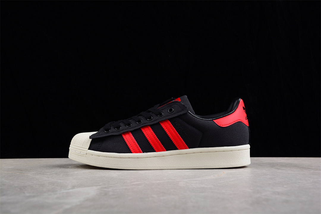 Unbranded [HR0462]-[ORIGINALS SUPERSTAR BLACK/WHITE/RED]-[WOMAN:36-39]-[MAN:40-44], photo 1