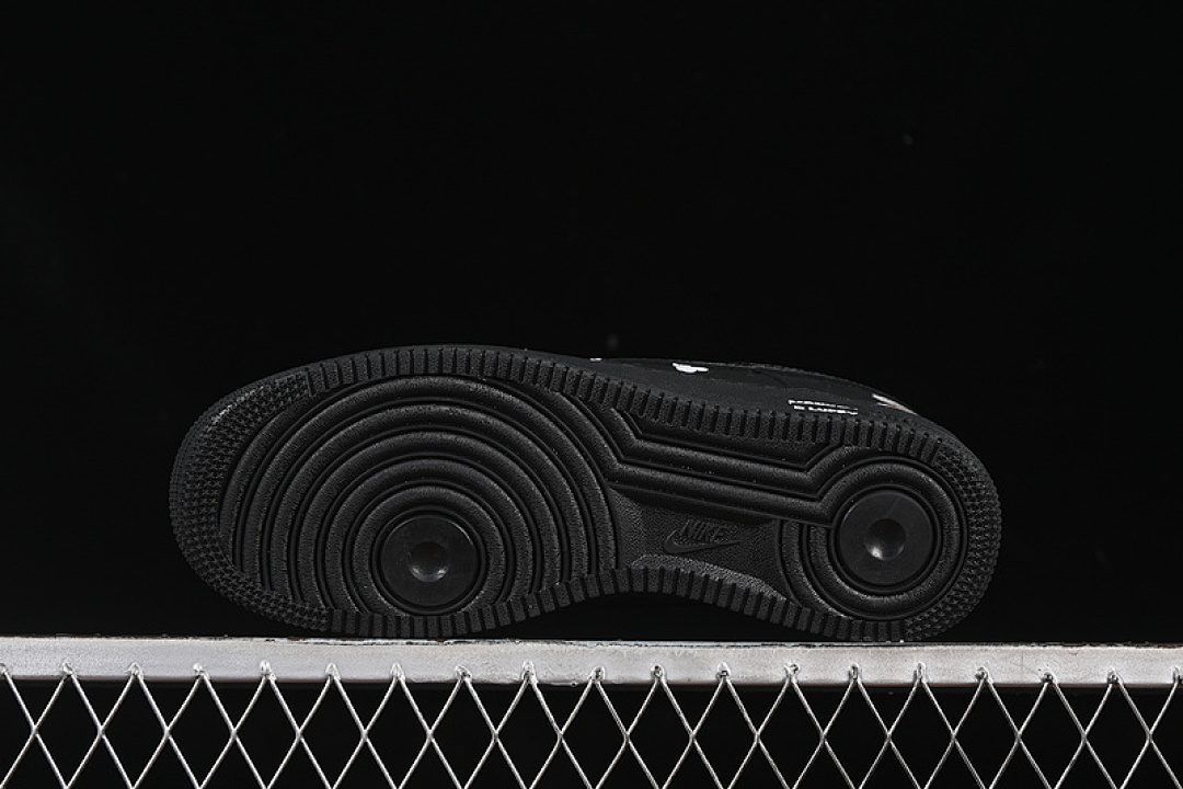 Nike [CW2288-016]-[AIR FORCE 1 07 LOW NICA BLACK/WHITE]-[WOMAN:36-39]-[MAN:40-45] - Image 15