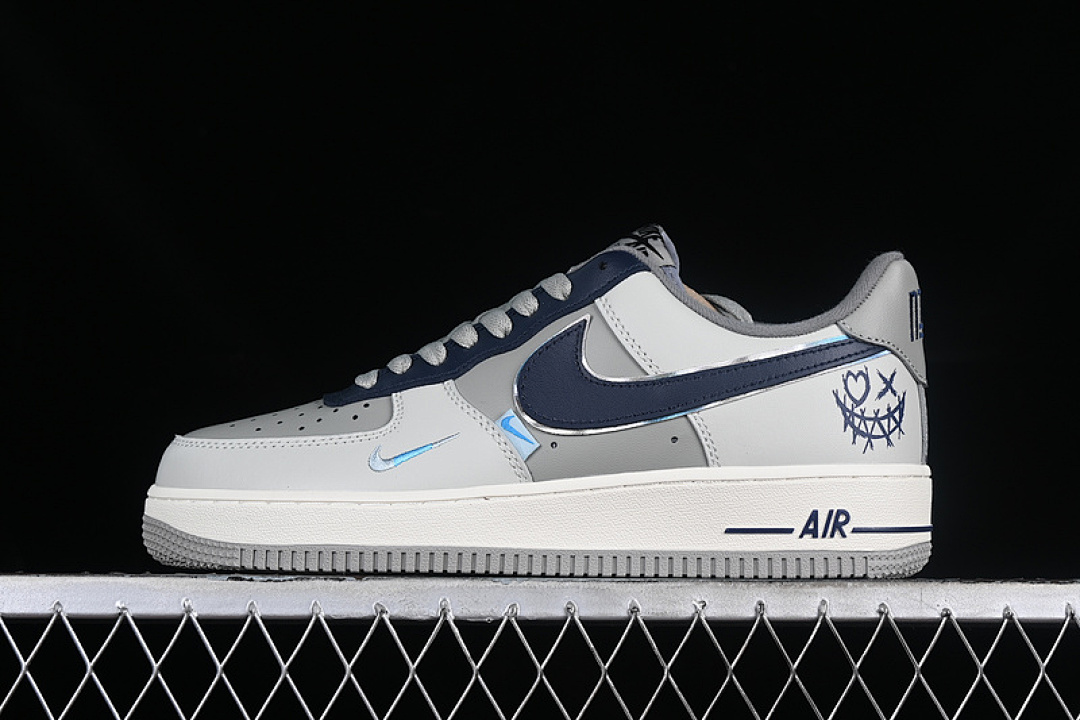 Nike [XL2312-222]-[AIR FORCE 1 07 LOW JOKER GREY WHITE/GREY/BLACK]-[WOMAN:36-39]-[MAN:40-45], photo 1