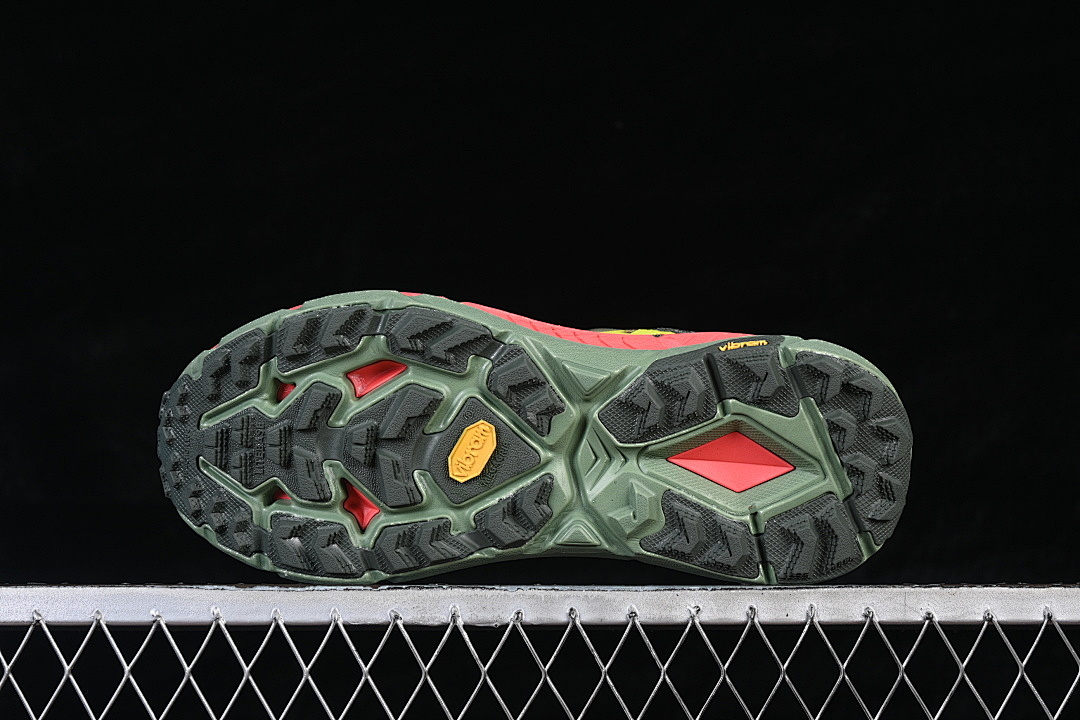 Hoka [1129930 TFST]-[MAFATE SPEED 4 RUNNING SHOES RED/BLACK/GREEN/YELLOW]-[WOMAN:36-39]-[MAN:40-45] - Image 14
