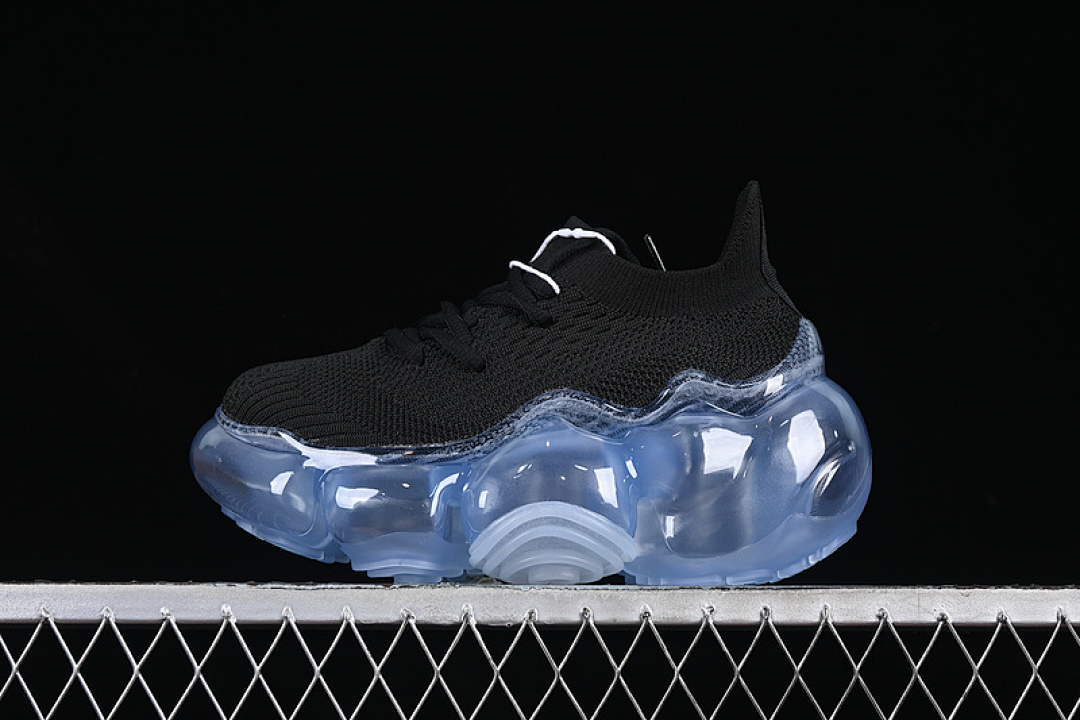 [GROUNDS LARGE-BUBBLE HEIGHTENED PLATFORM SNEAKERS BLACK/BLUE]-[WOMAN:35-40], photo 1