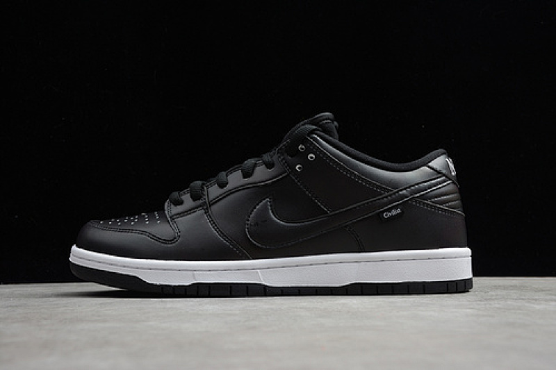 Nike SB DUNK LOW X CIVILIST BLACK/BLACK-BLACK · CZ5123-001, photo 1